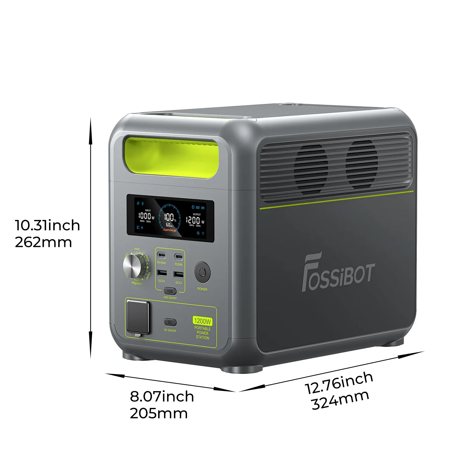 FOSSiBOT F1200 station électrique portable - 1 024 Wh | 1 200 W - Image 6