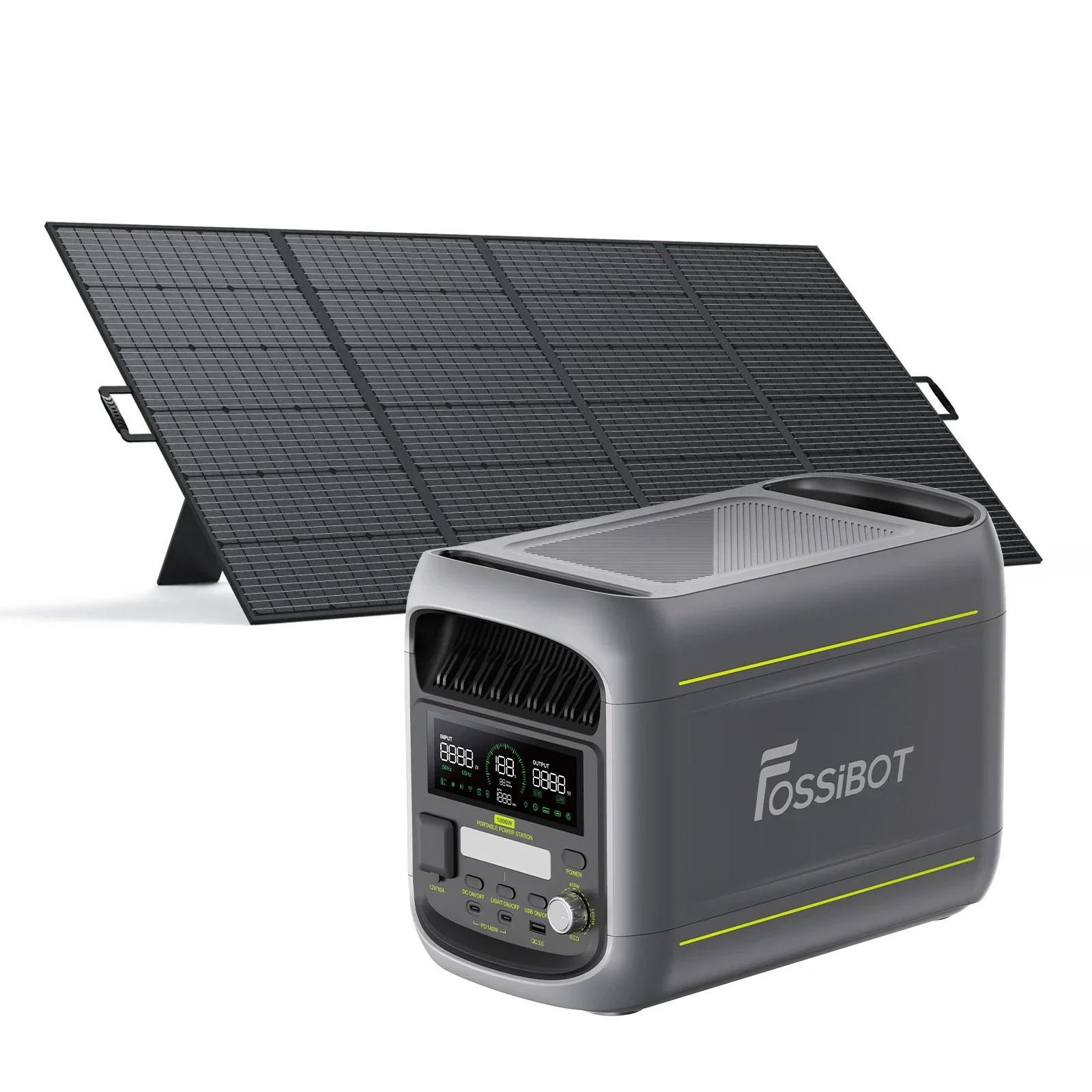 FOSSiBOT F1800 Générateur Solaire + Panneau Solaire - Image 3