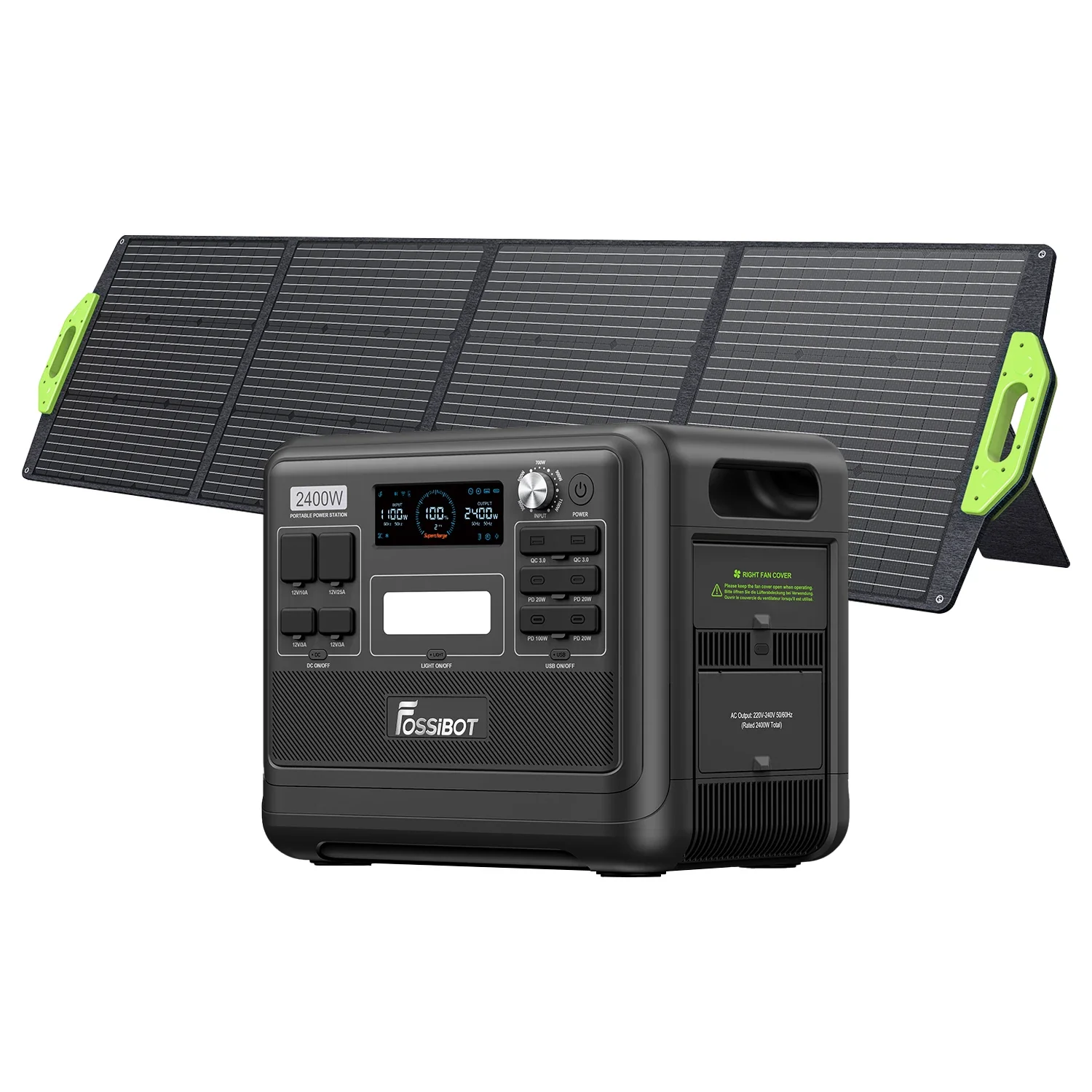 FOSSiBOT F2400 station électrique portable - 2 048 Wh | 2 400 W - Image 16