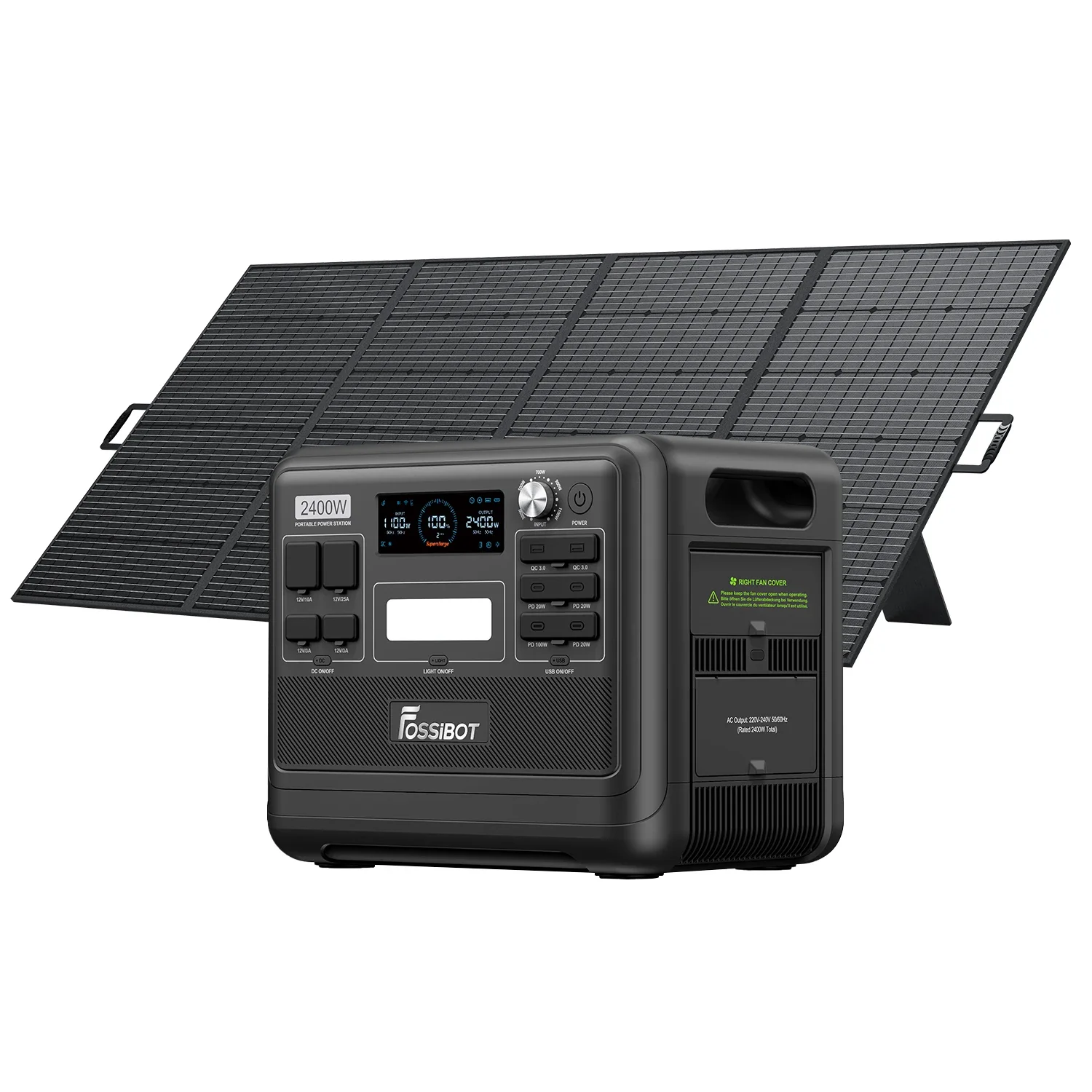 FOSSiBOT F2400 station électrique portable - 2 048 Wh | 2 400 W - Image 18