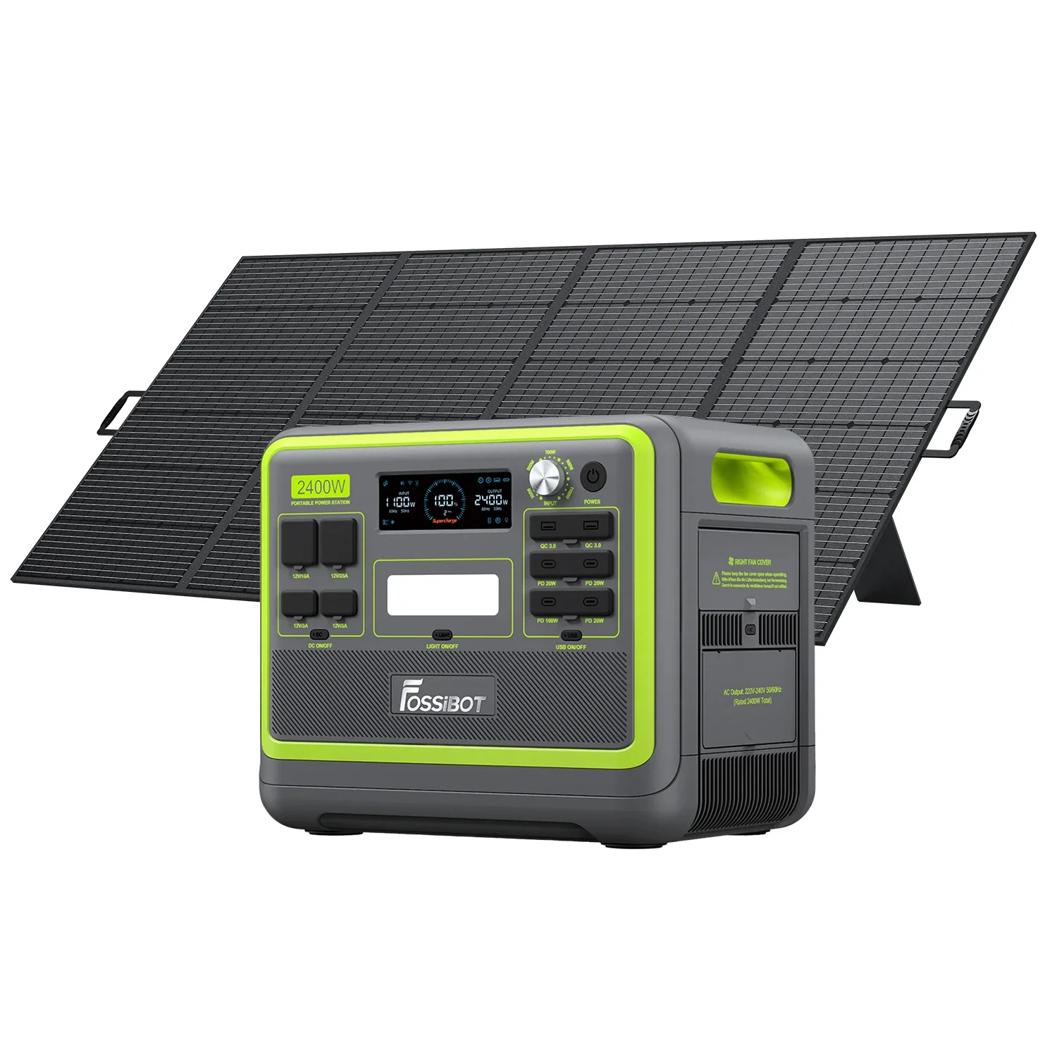 FOSSiBOT F2400 station électrique portable - 2 048 Wh | 2 400 W - Image 6