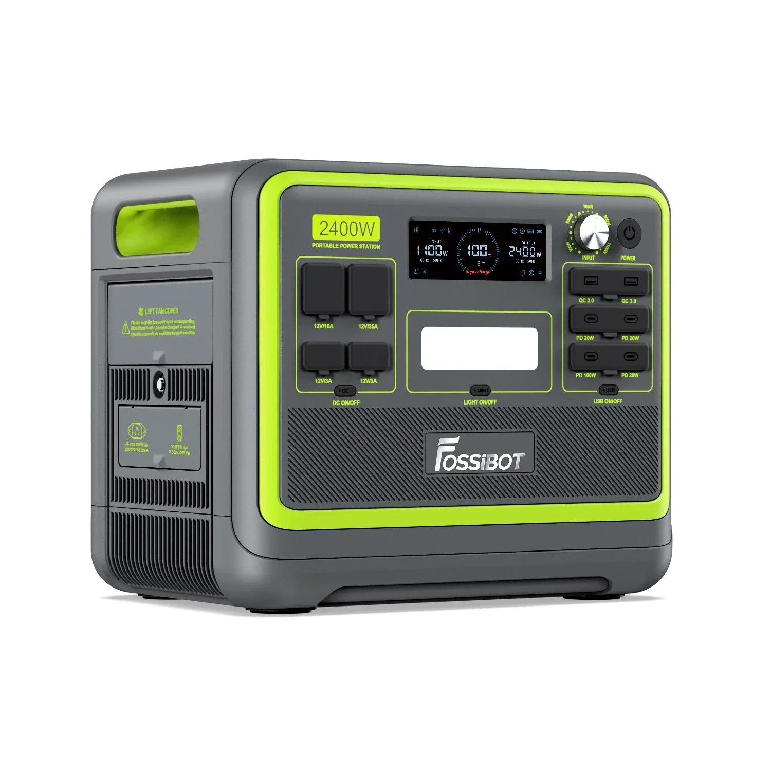 FOSSiBOT F2400 station électrique portable - 2 048 Wh | 2 400 W - Image 8