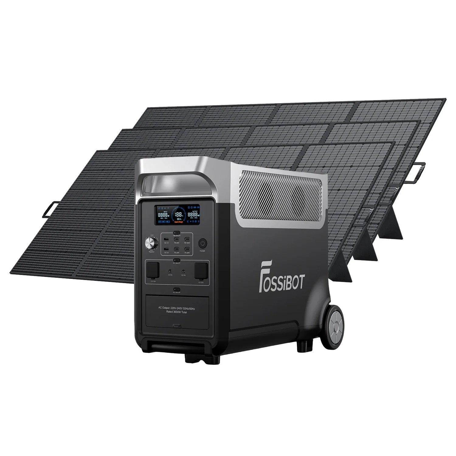 FOSSiBOT F3600 Pro Générateur Solaire + Panneau Solaire - Image 3