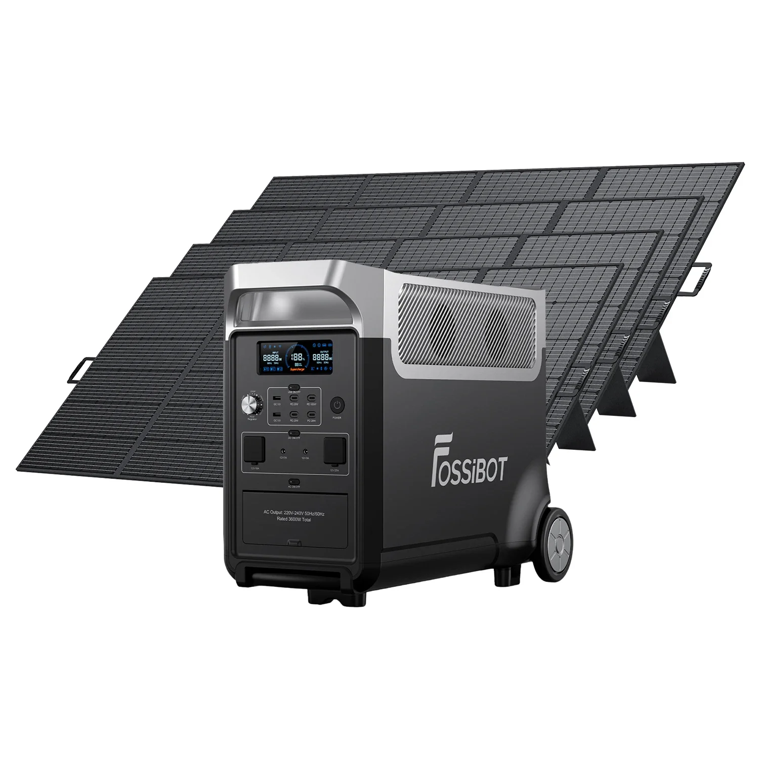 FOSSiBOT F3600 Pro Générateur Solaire + Panneau Solaire - Image 4
