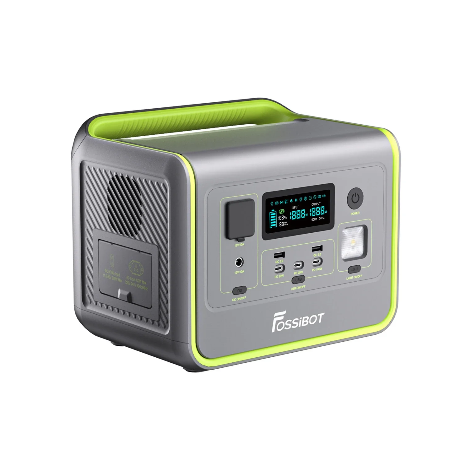 FOSSiBOT F800 station électrique portable - 512 Wh | 800 W - Image 5