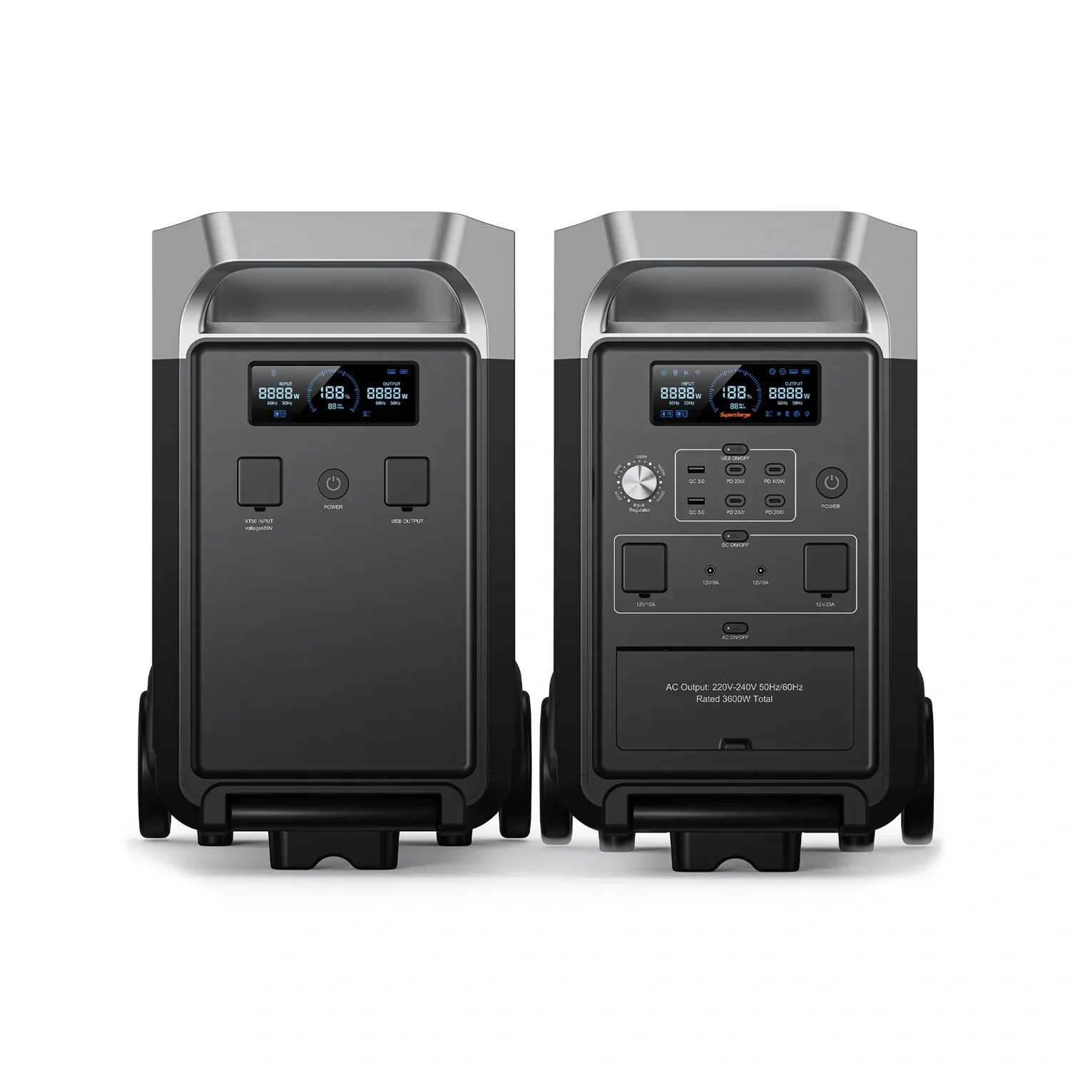 FOSSiBOT FB3840 Batterie d'extension | 3840 Wh  (Fonctionne uniquement avec le F3600 Pro) - Image 7