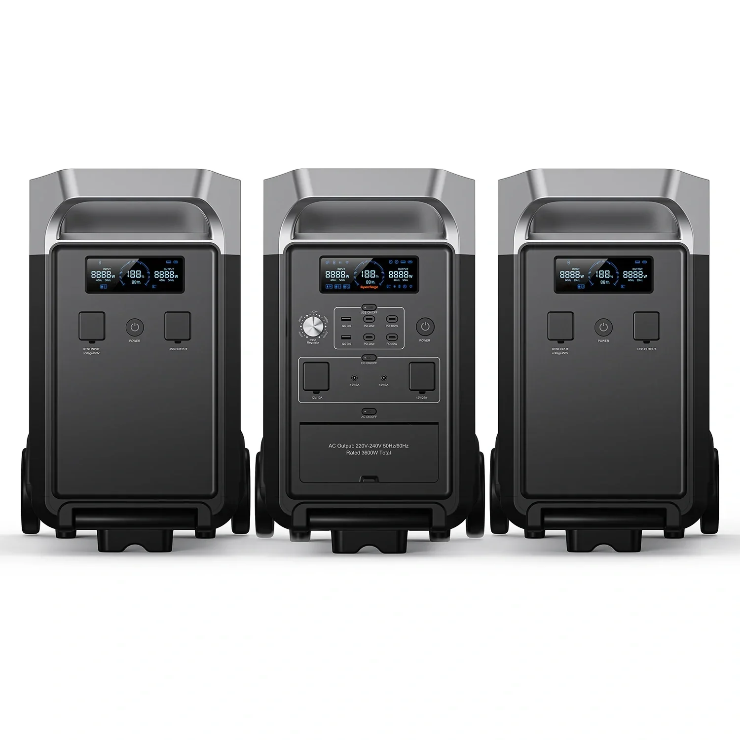 FOSSiBOT FB3840 Batterie d'extension | 3840 Wh  (Fonctionne uniquement avec le F3600 Pro) - Image 8
