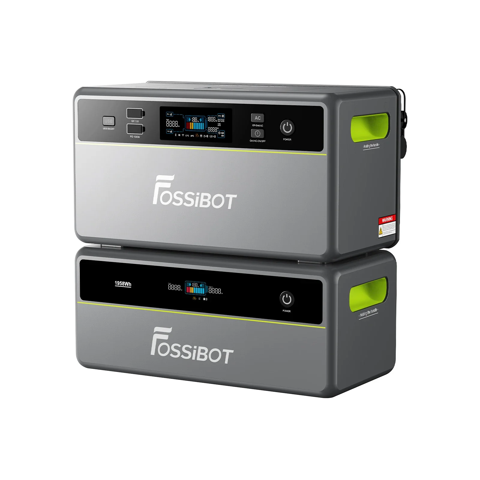FOSSiBOT FBP1200 Système de stockage d’énergie solaire tout en un avec station d’énergie pour balcon - Image 4