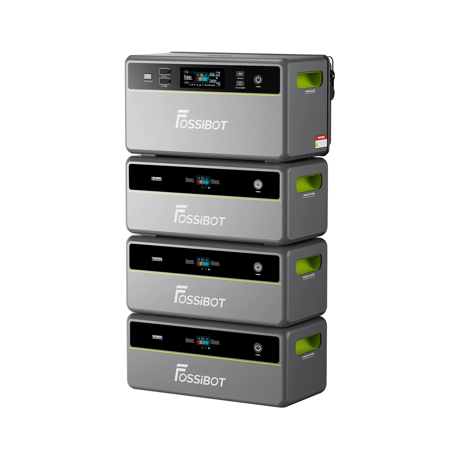 FOSSiBOT FBP1200 Système de stockage d’énergie solaire tout en un avec station d’énergie pour balcon - Image 6